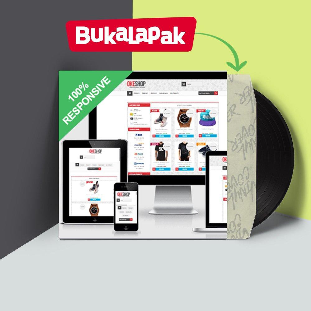 OKEshop Blogger Template