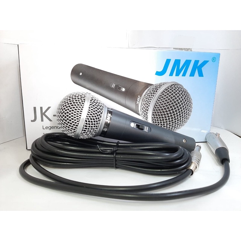 MIC SM-58 JMK / mik / microphone kabel sm58 di lengkapi switch on/off