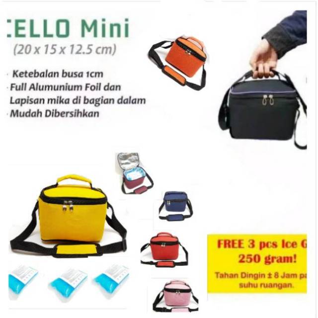 Tas Asi Mini coolerBag Asi / COOLER BAG TAS BAYI / COOLER BAG TAS PENYIMPANAN ASI ASIP