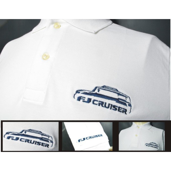 Polo Shirt / Kaos Kerah FJ Cruiser Toyota - bordir