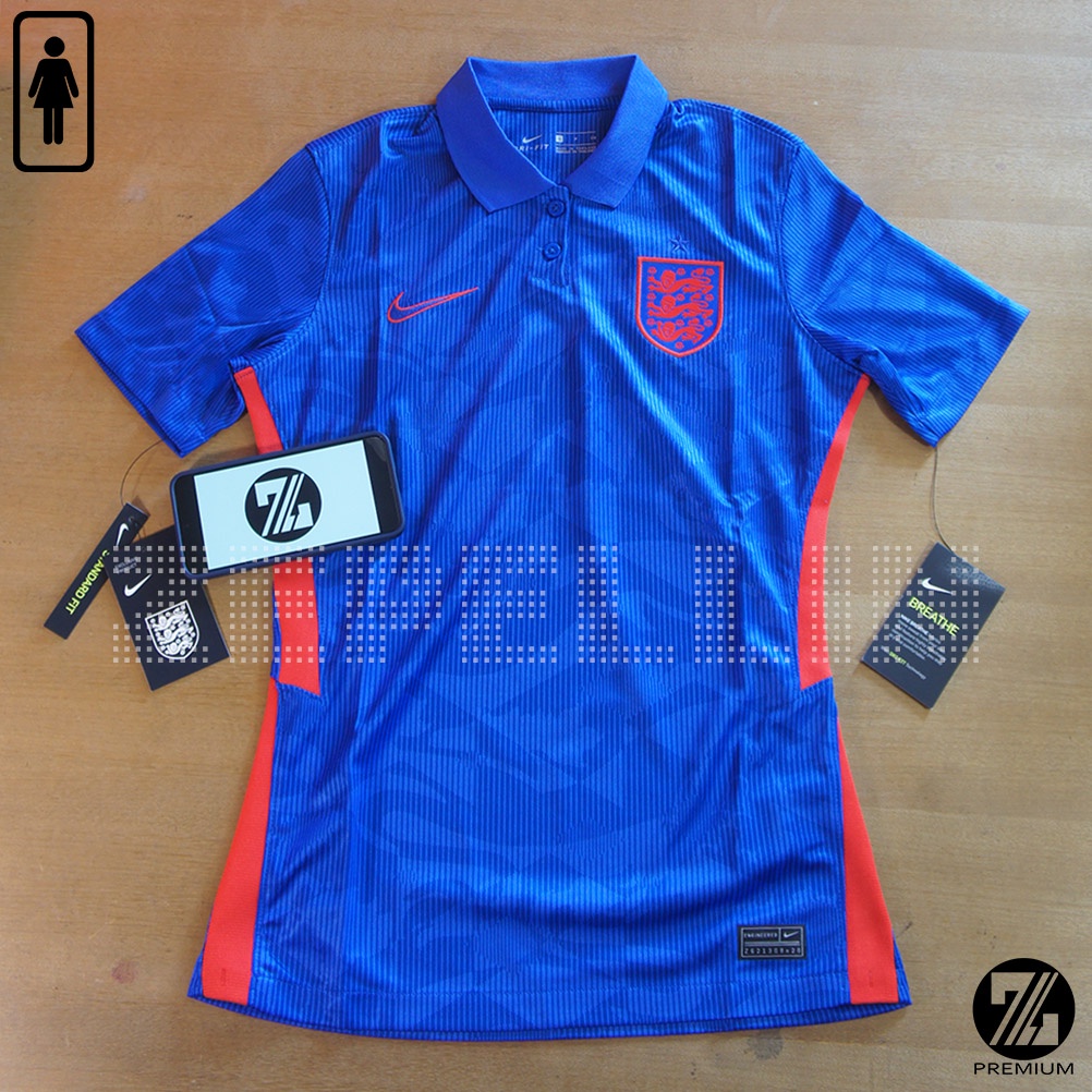 BAJU / KAOS CEWEK INGGRIS NIKE ENGLAND 2020 AWAY JERSEY ORIGINAL