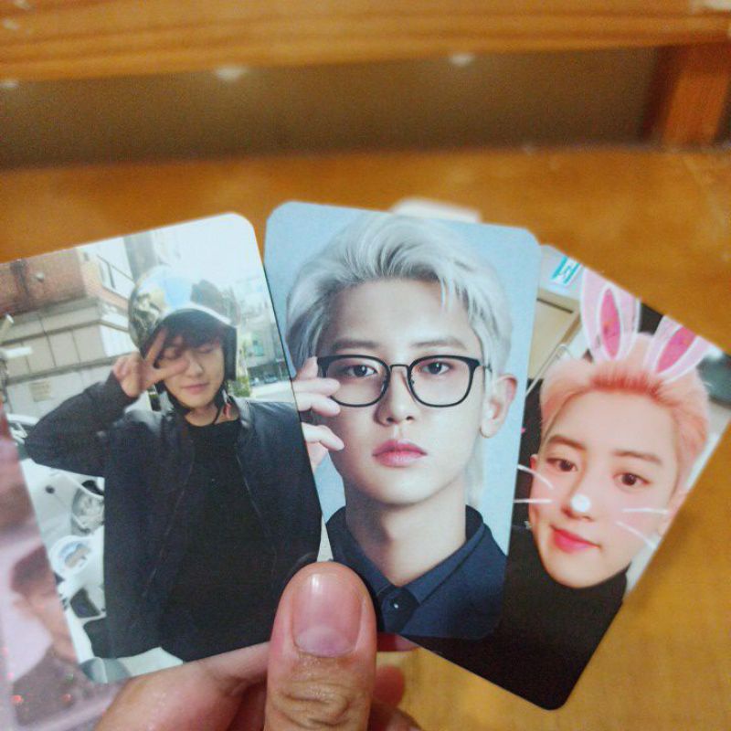 (TAKE ALL ONLY) photocard chanyeol Helm chanyeol Obsession