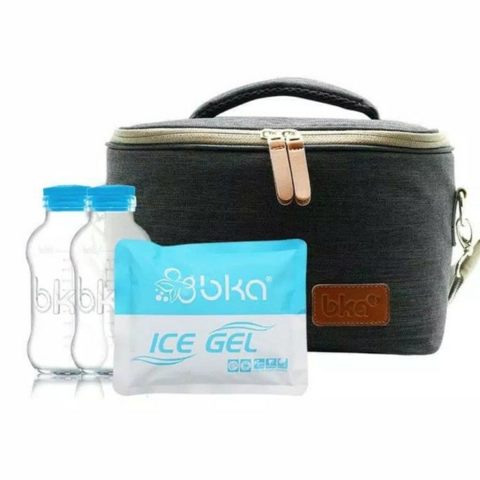 BKA Zella Cooler Bag Tas Thermal Insulation Bag Free Ice gel Botol ASI