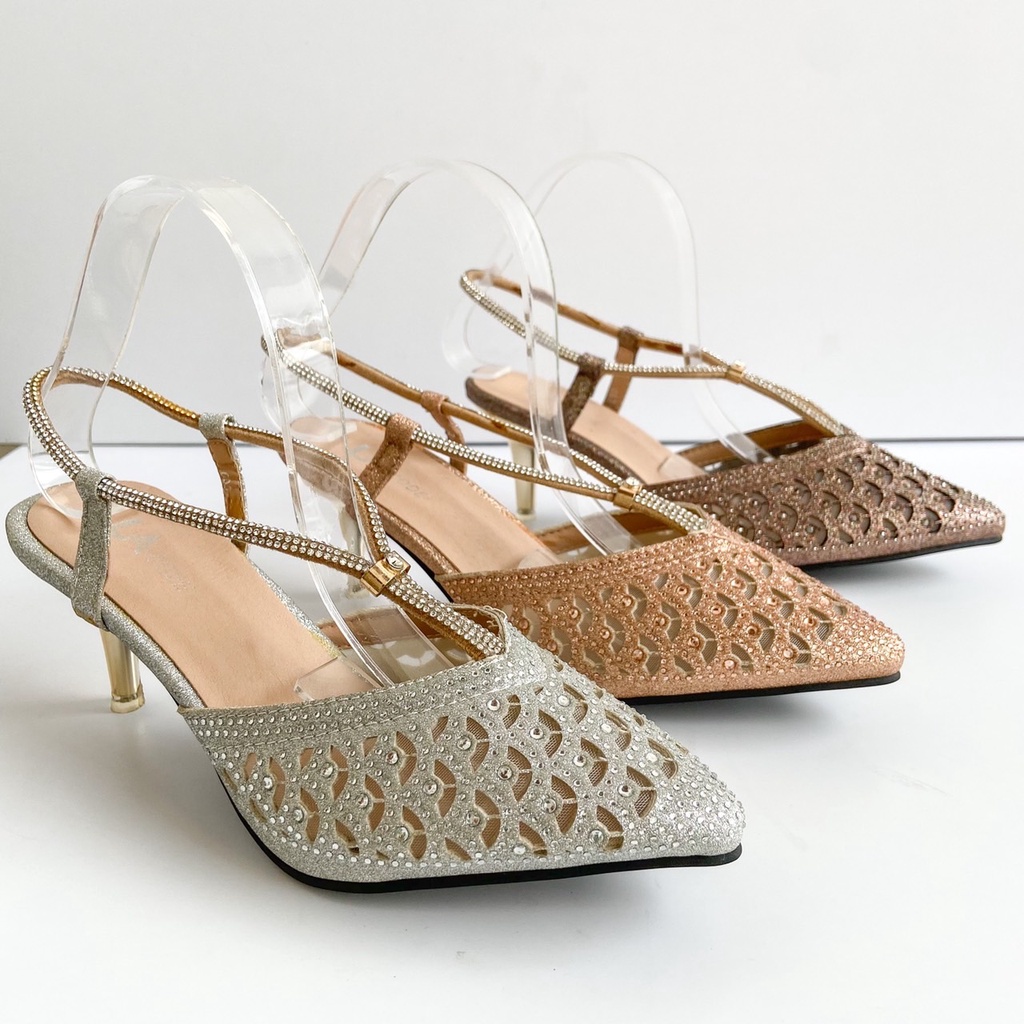 Lacode Wedding Shoes Sepatu Pengantin Sandal Pengantin Sandal Pesta Sandal Wisuda Import