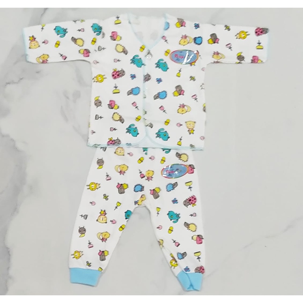 Setelan lengan panjang bayi baru lahir PJ-01/Setelan lengan panjang newborn Setelan lengan panjang laki laki perempuan