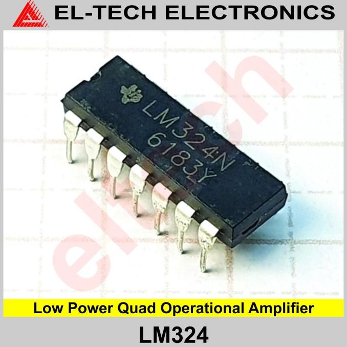 Jual LM324 LM324N LM 324 324N Low Power Quad Operational Amplifier