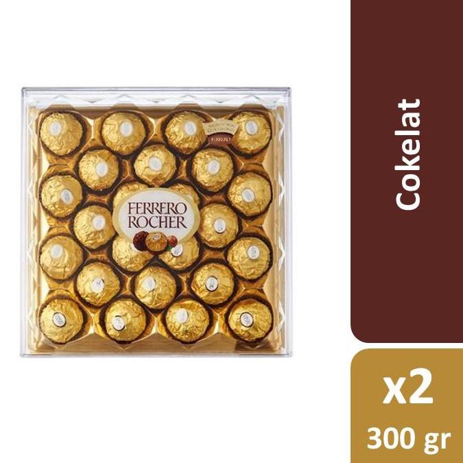 

MODEL TERBARU Ferrero Rocher T24 Diamante 300gr x 2 Pcs