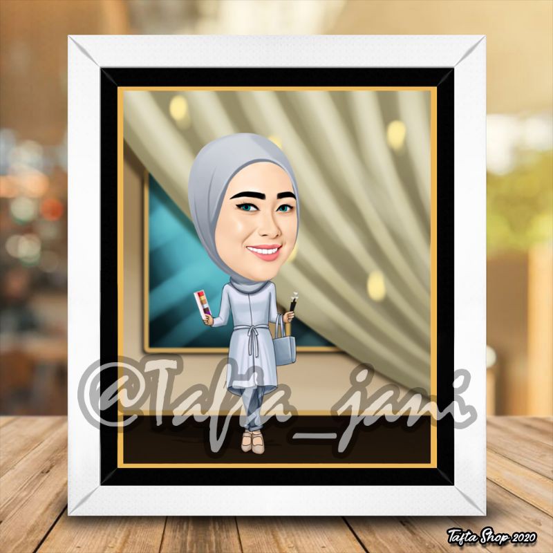 

Karikatur MUA Kado ulang tahun kado anniversary karikatur ultah karikatur nikah Hadiah unik