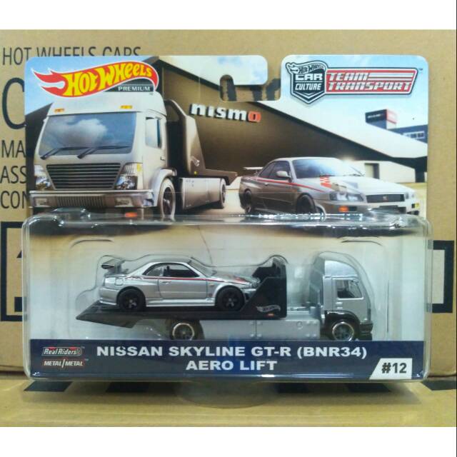 hot wheels team transport skyline r34