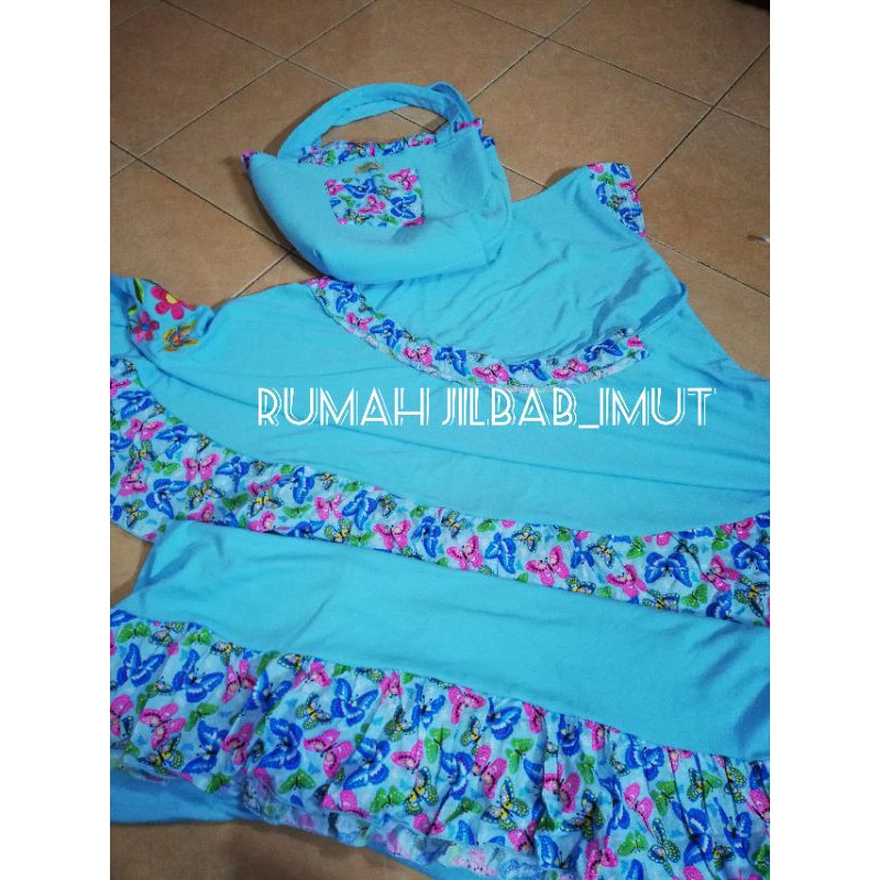 Mukena Anak 8t Delima Collection Original Grade 2