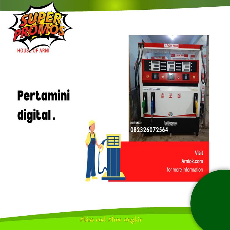 mesin pom mini digital