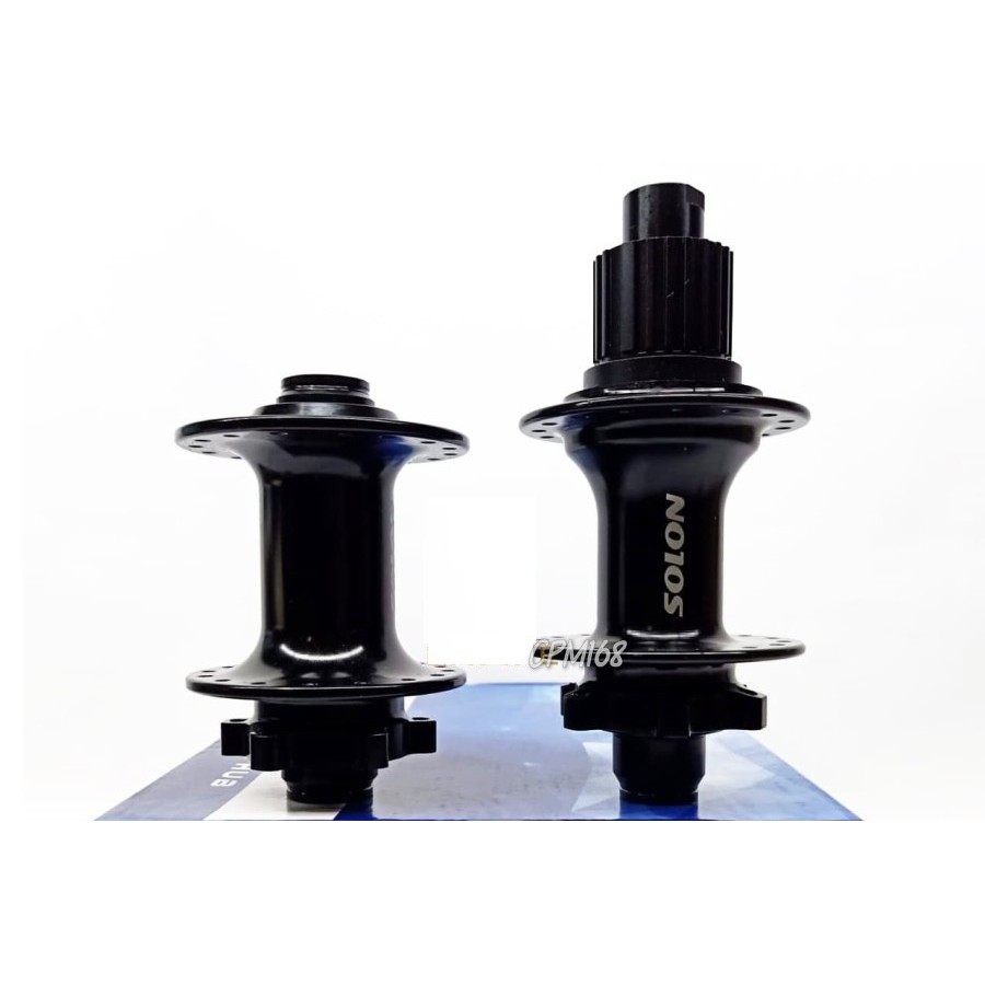 HUB FREEHUB SOLON DH951 NON BOOST 28H DISC BRAKE 6 BOLTS TA 6 PAWLS BLACK JANGKRIK
