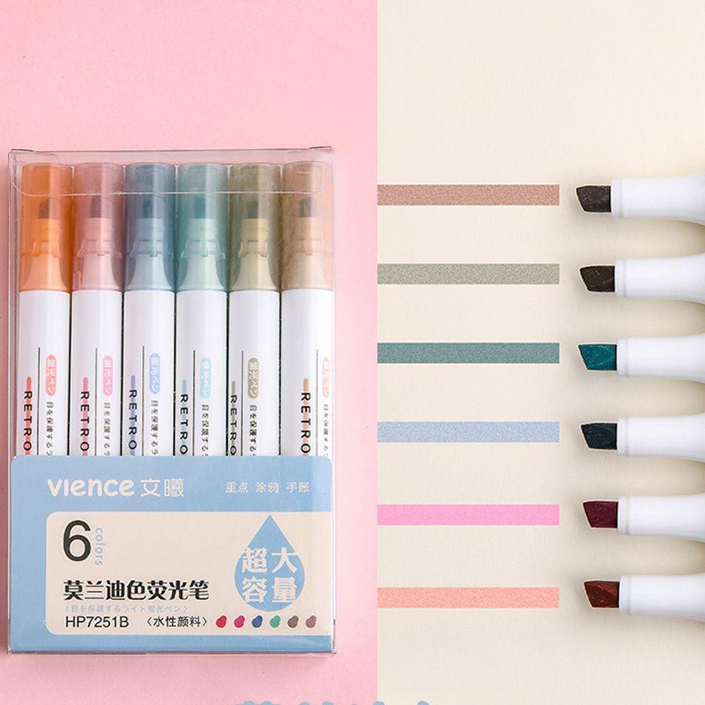 Lampu Tulisan Stabilo Nanas Warna Retro Color Pen