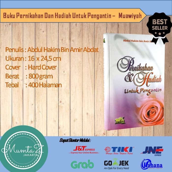 [Terlaris] Buku Pernikahan Dan Hadiah Untuk Pengantin – Muawiyah