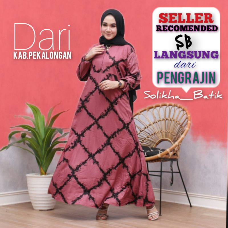 Gamis Rayon Super BuSui Abstrak / Tie Diye ( X gamis twill ) (100% Not Printing)