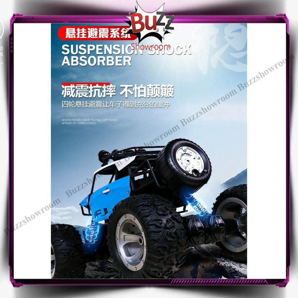 RC Mobil Rock Crawler 4WD Mainan Remote Kontrol Mobil Jeep Off Road