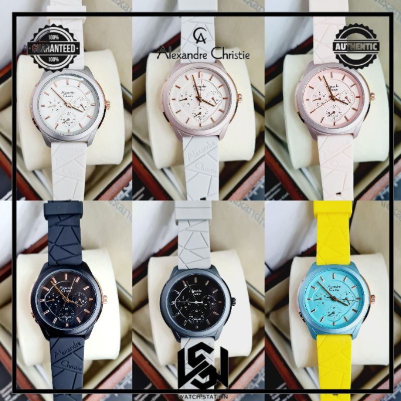 jam tangan wanita Alexandre Christie Ac2999 / ac2999 / Ac 2999 Original garansi resmi 1thn Water Res