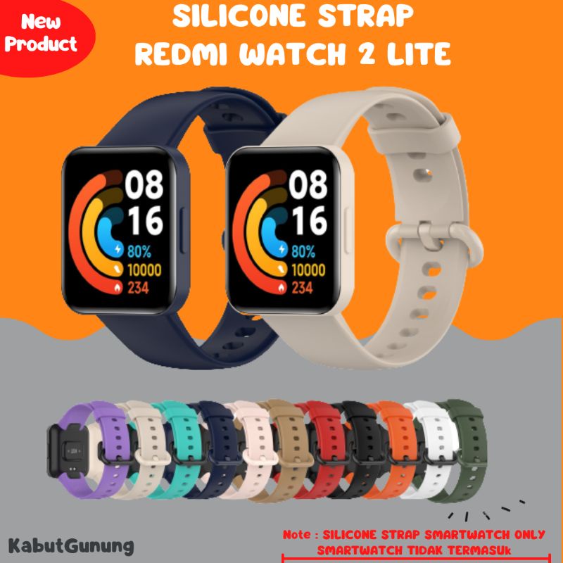 Strap Silicone Tali Smartwatch Rubber for Redmi Watch 2 Lite