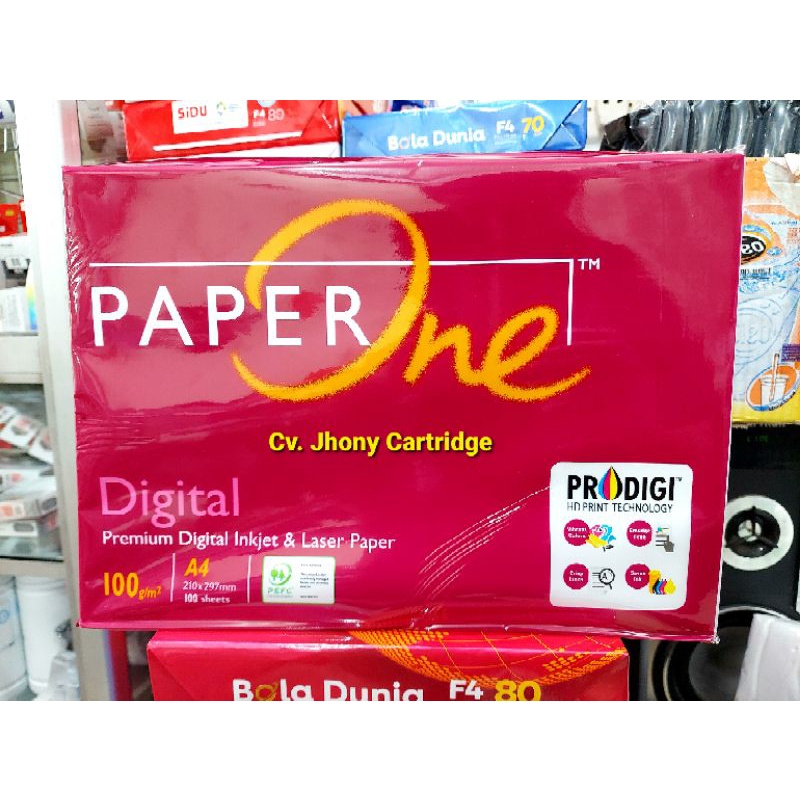 Kertas Print HVS Paper One A4 100 gram 100 gr 100 g