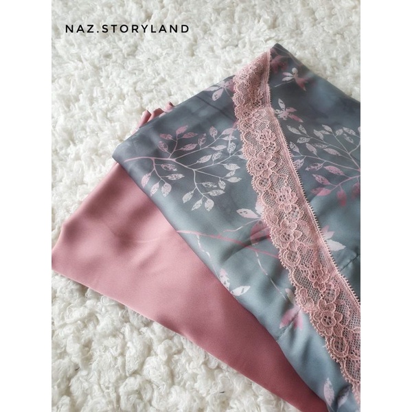 Mukena Satin Silk Motif - Adara