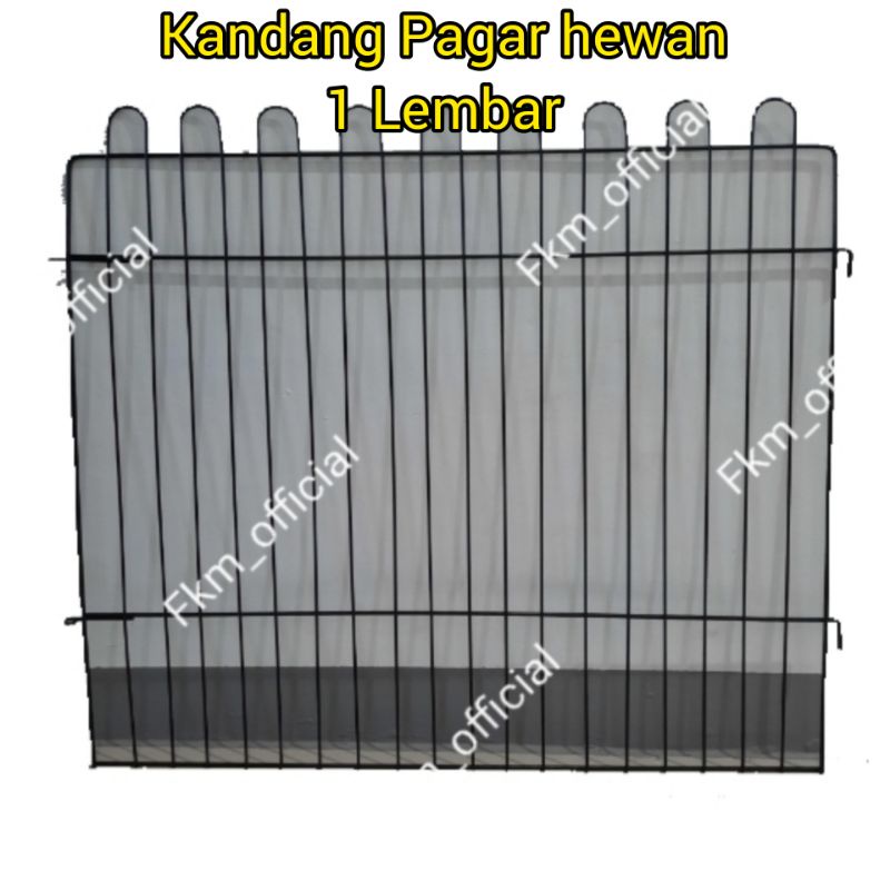 Kandang pagar 60x60 lembaran polos