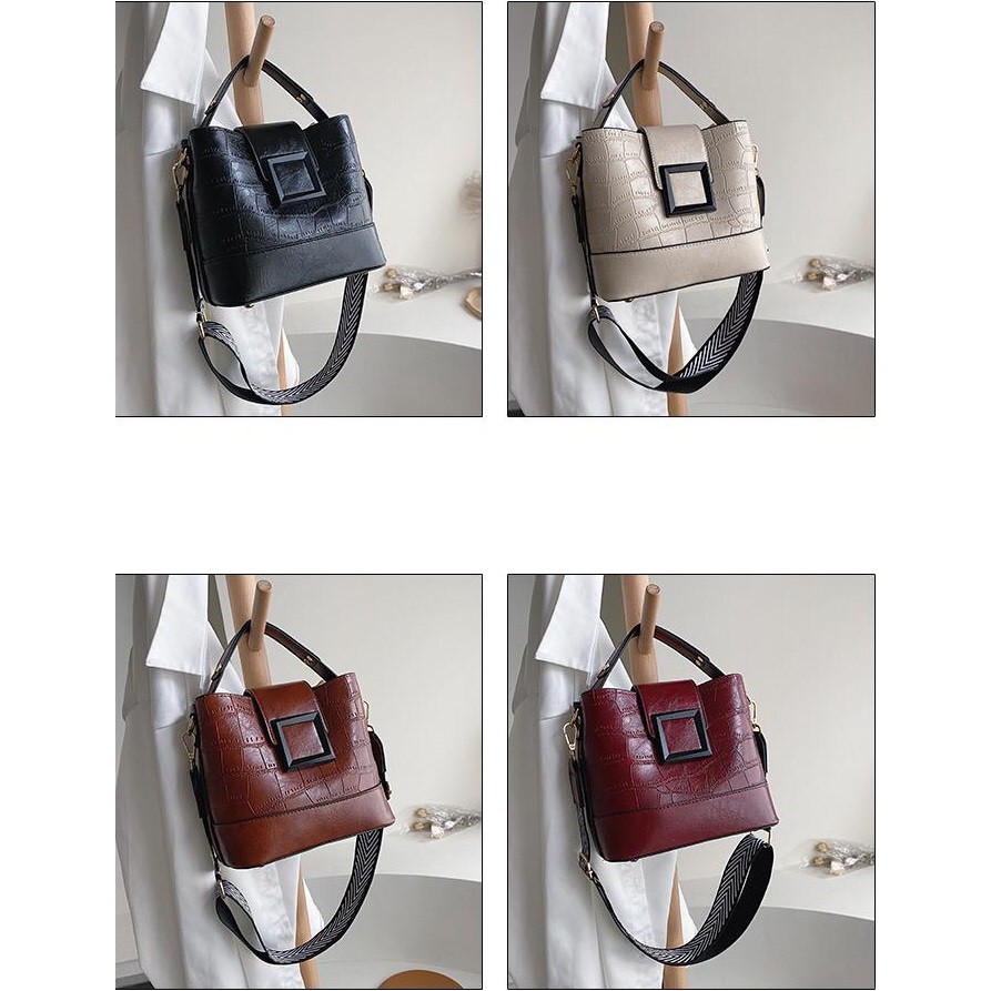 JK 661 Y9089 1KG MUAT 2PCS TAS SELEMPANG FASHION IMPORT WANITA U3797 T302 C8243 E6100