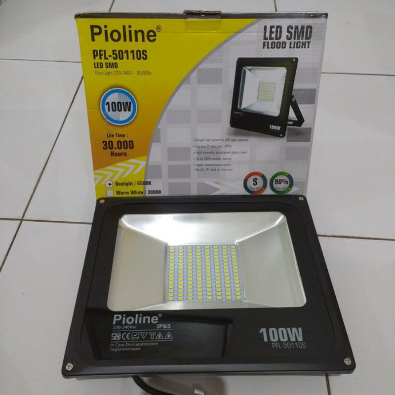 LAMPU TEMBAK LED FLOOD LIGHT PIOLINE PFL 50110S