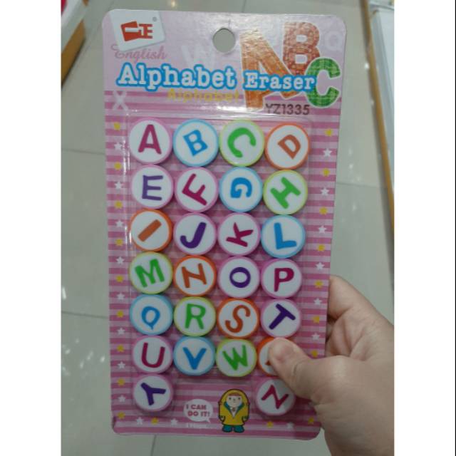 

Alphabet Eraser / Penghapus Pensil Unik Lucu