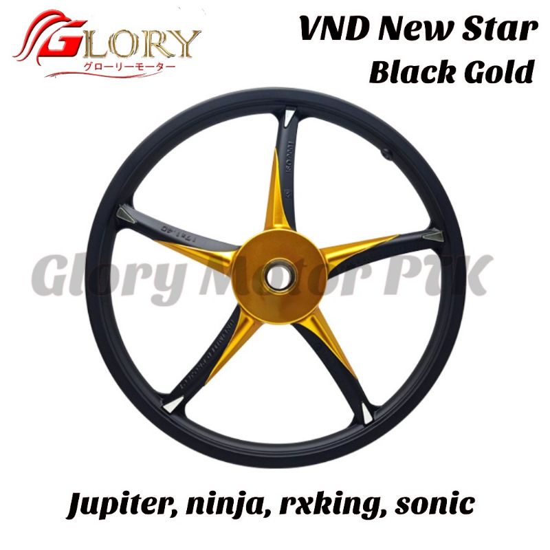 Velg VND Racing New Star 2tone Rx King, jupiterz, sonic, ninja150r/rr
