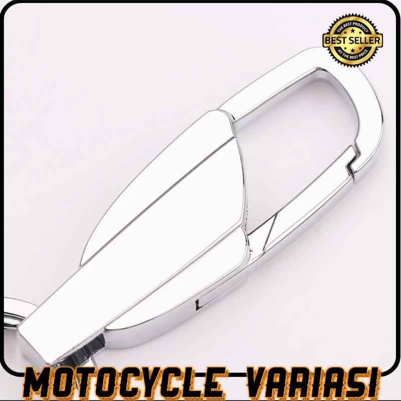 Gantungan Kunci Stainless Carabinal HONDA PCX ADV VARIO BEAT SCOOPY CB150R MEGAPRO CBR150RR Forza [COD]