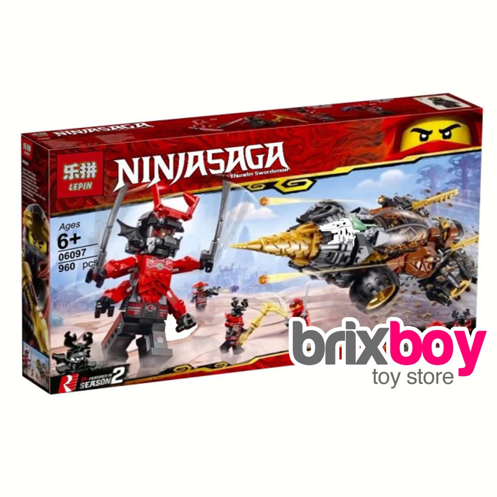 Mainan Ninjago Earth Driller 658pcs Lepin 06097 Shopee Indonesia - arctic soldier roblox