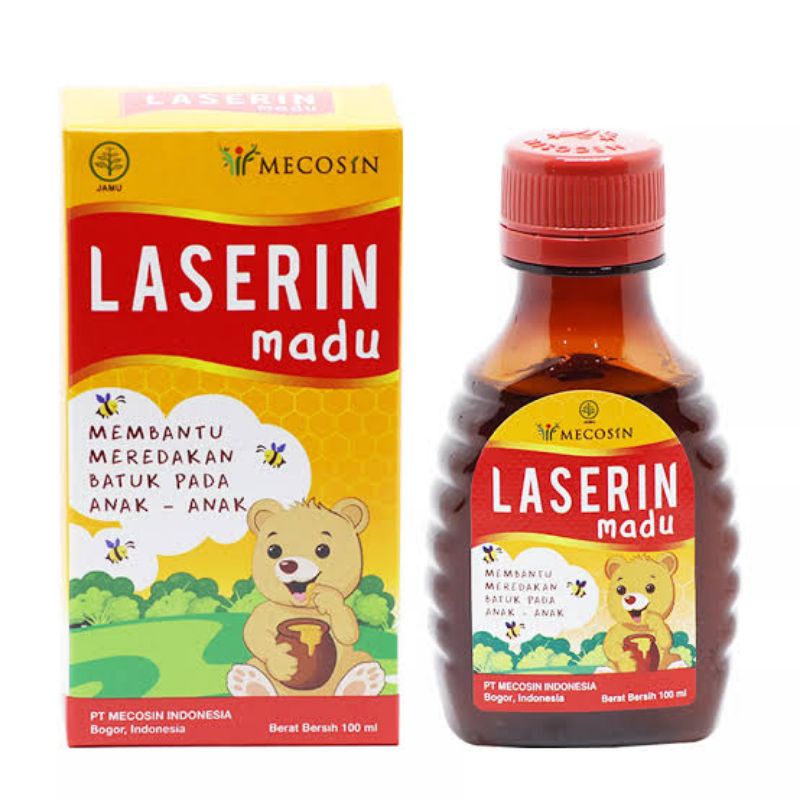 Laserin Madu Anak / Meredakan Batuk / Melegakan Tenggorokan