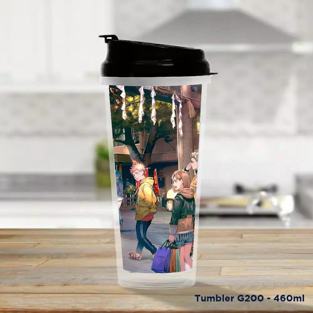 Pusat Mode Tumbler/Tempat Minum Design Jujutsu V1