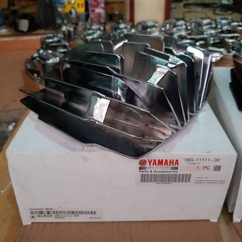 KOP NANAS RX KING KOP NANAS YZ 18g HEAD SILINDER BELIMBING RX K RX S RX Z  RX SPESIAL (KROM KONTES)