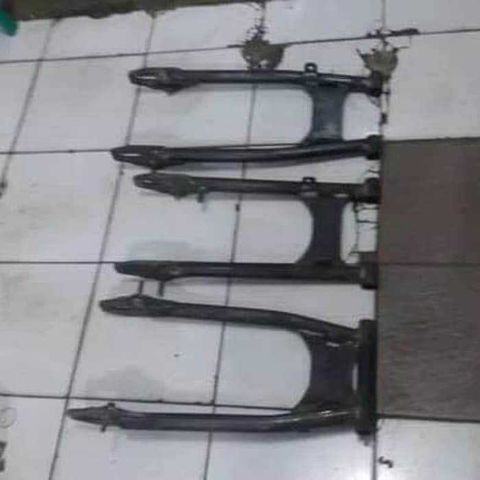 swing arm custom glpro gl100 megapro tiger dan scorpio
