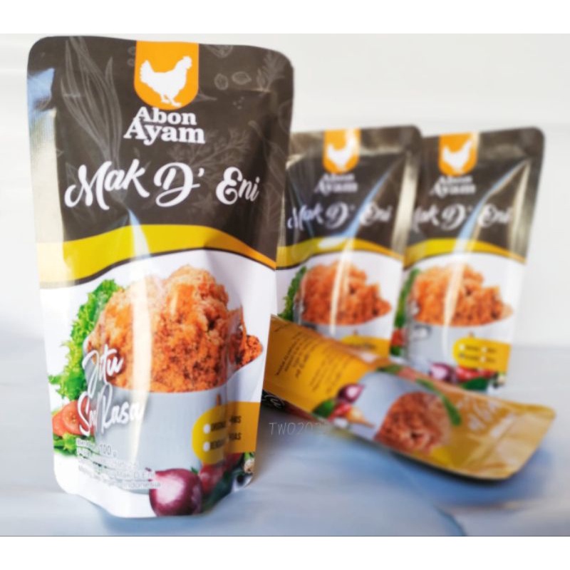 

Abon Ayam Mak d eni pouch 100 gram