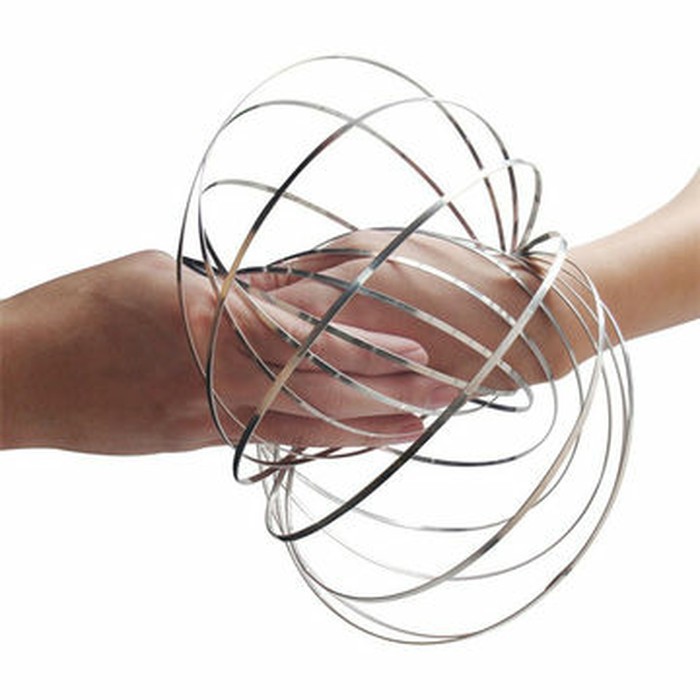 Mainan Pereda Stress Magic Ring Rainbow Gelang Tangan Ajaib RAINBOW