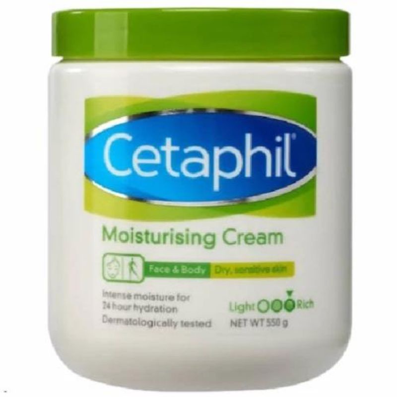 CETAPHIL MOISTURISING CREAM 550 gr CETAPHIL MOISTURIZING CREAM 550 gram 550g