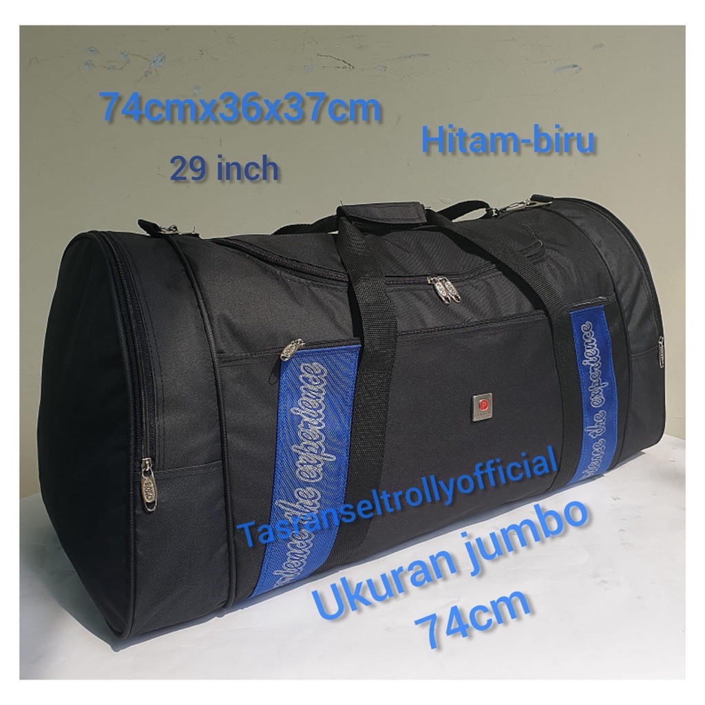 Tas Pakaian Travel Bag Polo Interclub size 74x36x37 Jumbo100%original