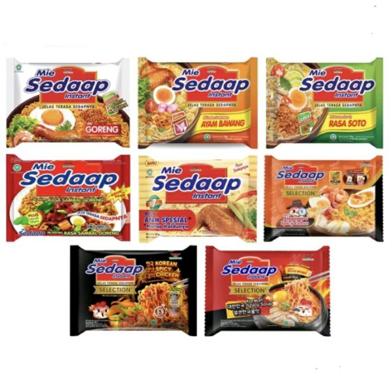 

Sedaap Mie Goreng Kuah All Variant