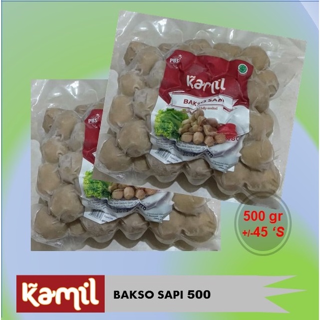 

KAMIL Bakso sapi 500gr