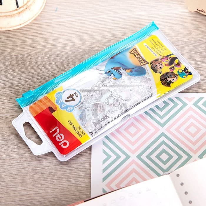 

OPEN SALE DELI SET PENGGARIS / DRAFTING SET - EXPLORA 4PCS PENGGARIS EG01503