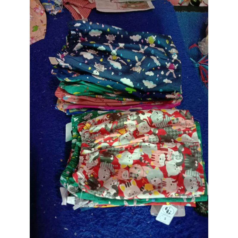 Celana Kolor Anak /Kolor Anak /Celana Pendek Bahan katun Jepang /Katun Jepang