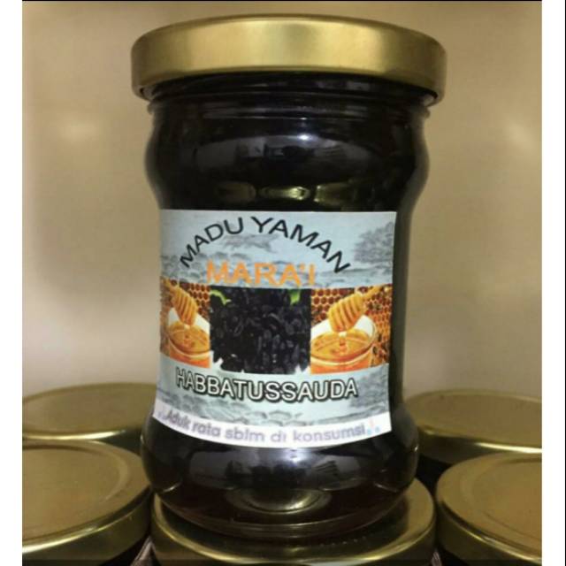 

Madu yaman marai plus habbatusauda 250gr
