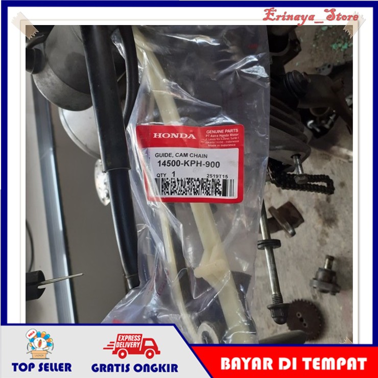 ORIGINAL AHM Karet Tensioner Lidah Tensioner Motor Honda Kharisma Karisma Supra X 125 KPH Lama Old O