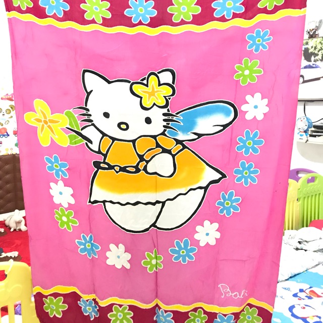 KAIN BALI HELLO KITTY