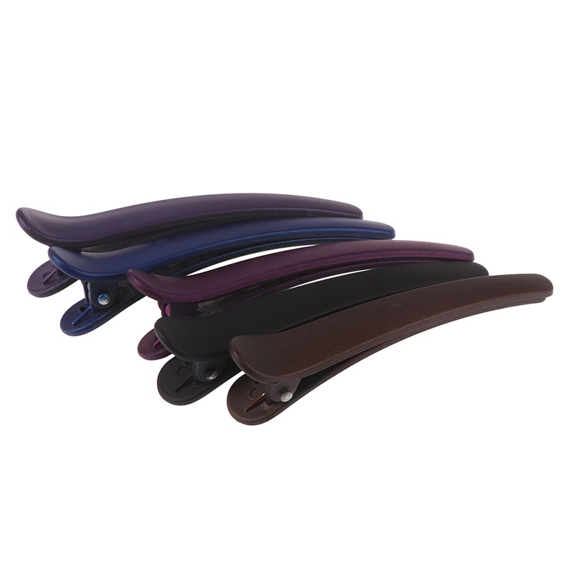 1pc Jepit Rambut Duckbill Bahan Plastik Anti Slip