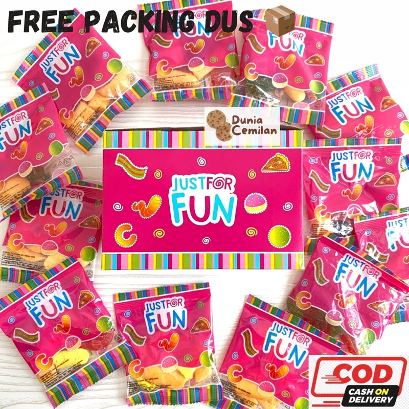 [TERMURAH] Yupi JUST For FUN 1 Pak isi 12pcs - Permen yupi jelly enak diskon