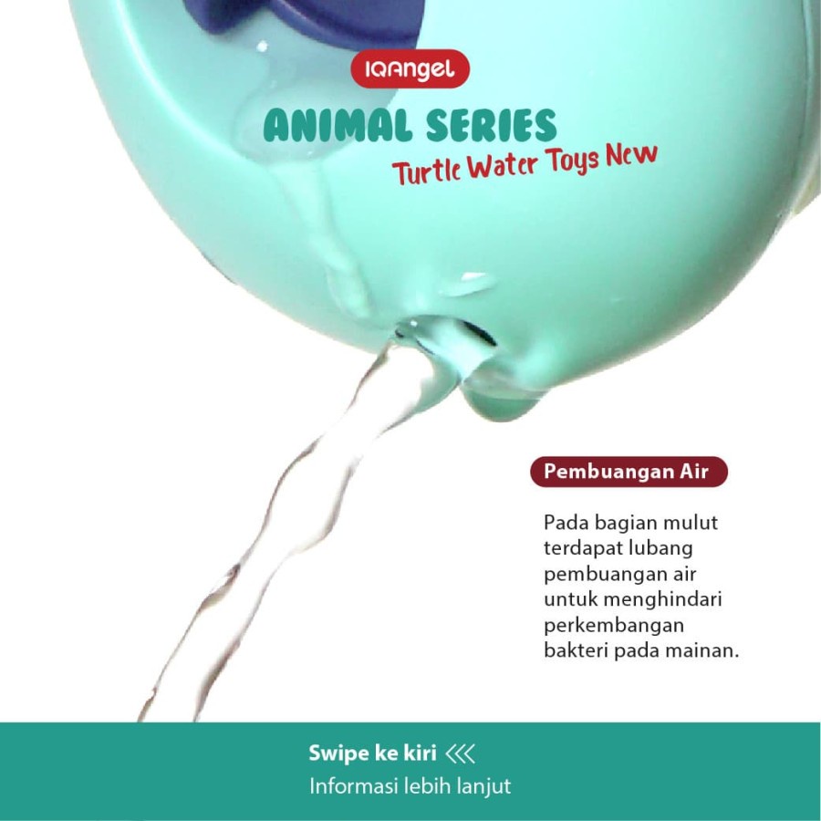 IQANGEL Turtle Water Toys New / Mainan Air Kura-kura