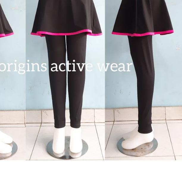 ۞ Legging Rok/Legging Rok Wanita/Legging Senam Wanita/Legging /Celana Senam Rok Poly Spandex Import 